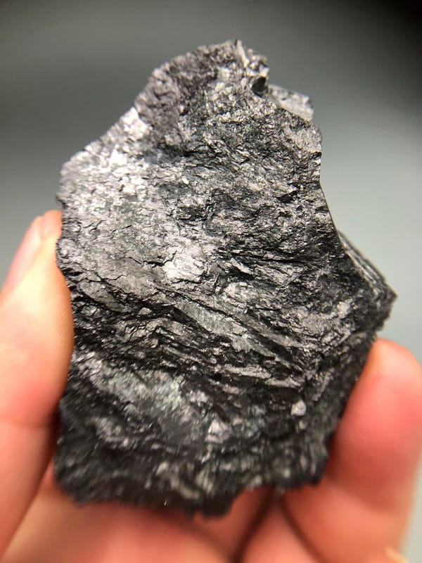 Magnetite from Inner Mongolia, China, individual mineral specimen view 7