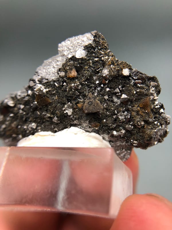 Loellingite from Inner Mongolia, China, individual mineral specimen view 7