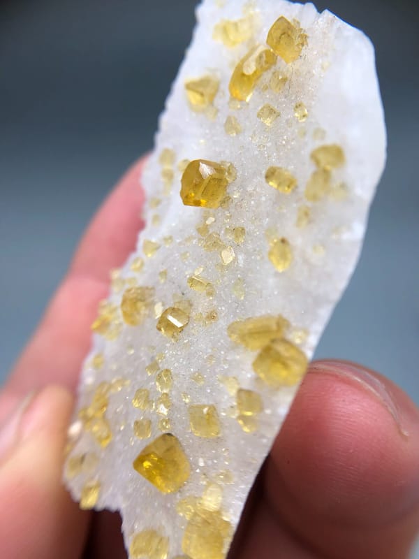 Baryte from Jiangxi, China, individual mineral specimen view 6