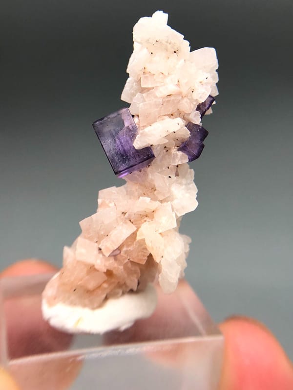 Fluorite from Xinjiang, China, individual mineral specimen view 1