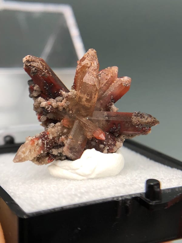 Topaz from Mexico, individual mineral specimen view 2