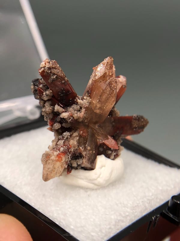 Topaz from Mexico, individual mineral specimen view 3