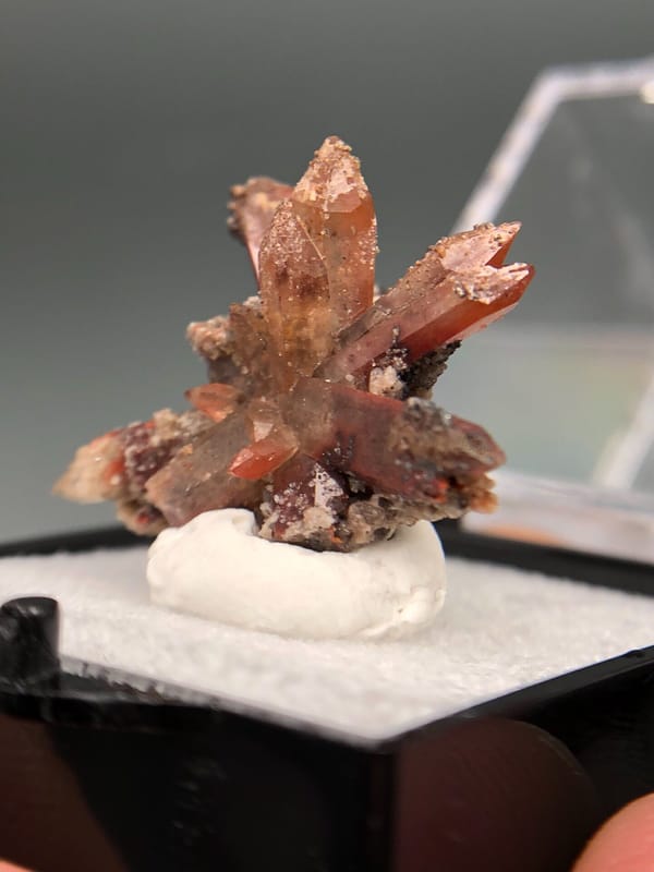 Topaz from Mexico, individual mineral specimen view 4