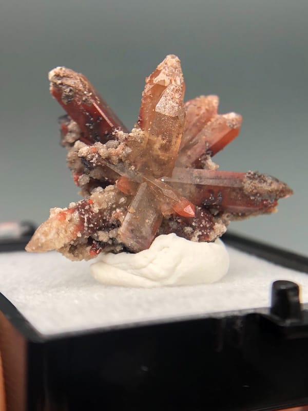 Topaz from Mexico, individual mineral specimen view 6