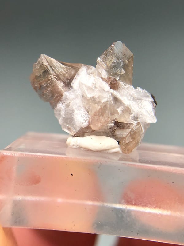 Axinite from Nandan, Guangxi, China, individual mineral specimen view 2