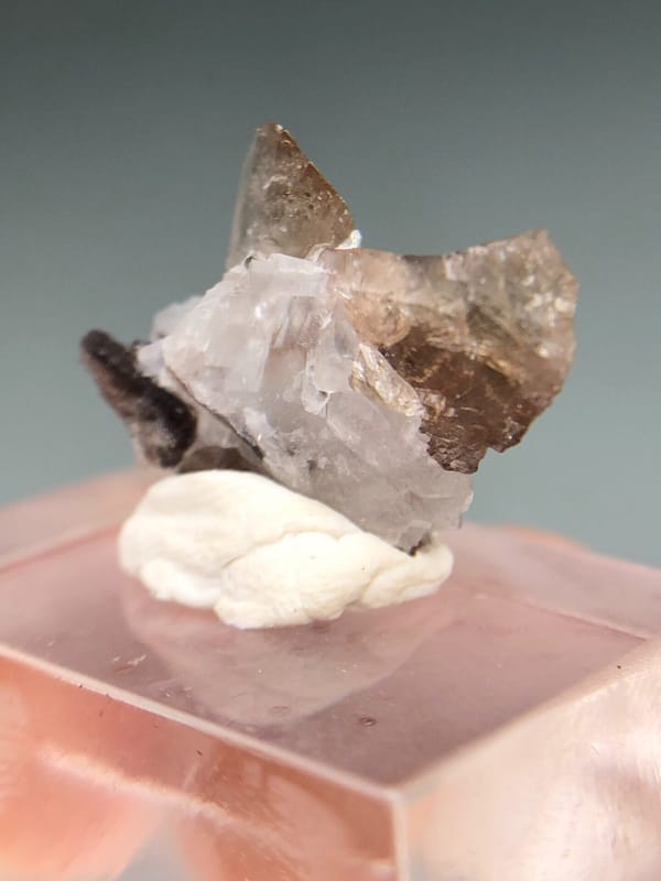 Axinite from Nandan, Guangxi, China, individual mineral specimen view 6