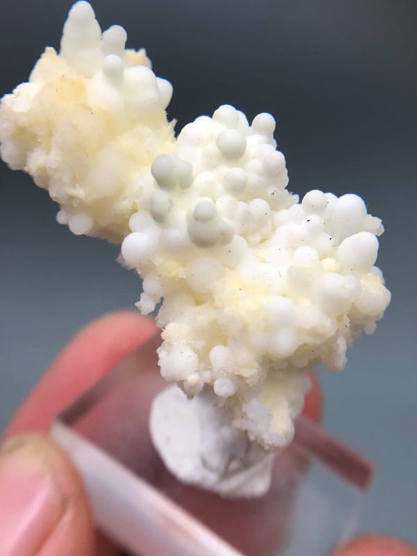 Hyalite opal from Fujian, China, individual mineral specimen view 4