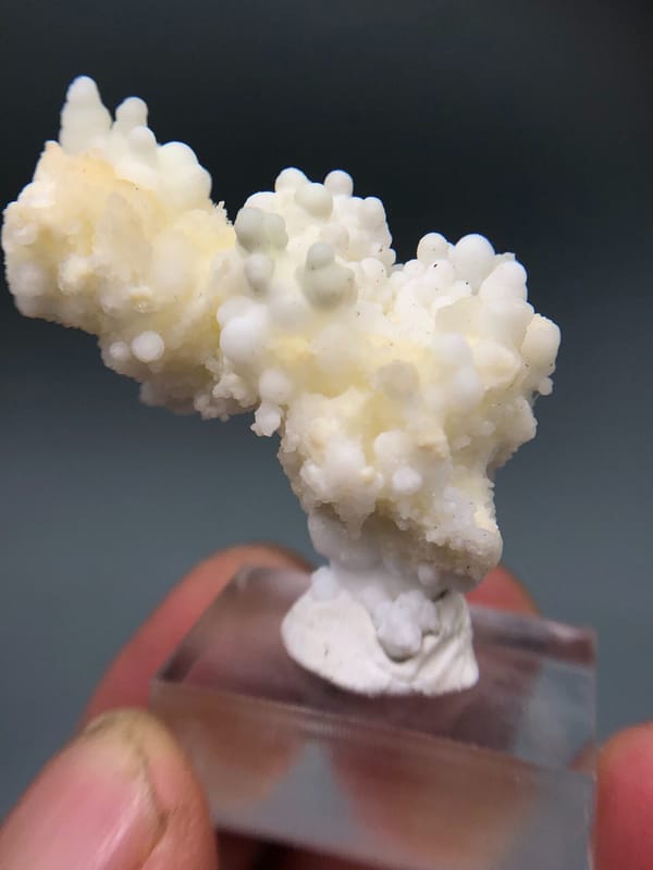 Hyalite opal from Fujian, China, individual mineral specimen view 5