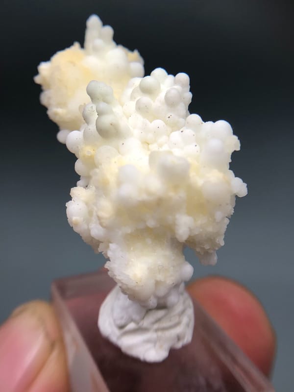 Hyalite opal from Fujian, China, individual mineral specimen view 8