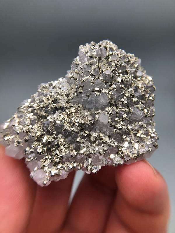 Pyrite from Fujian, China, individual mineral specimen view 3