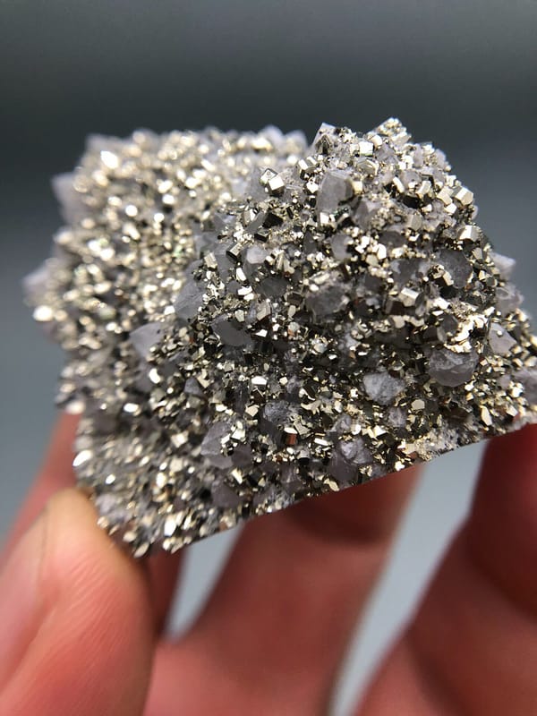 Pyrite from Fujian, China, individual mineral specimen view 6