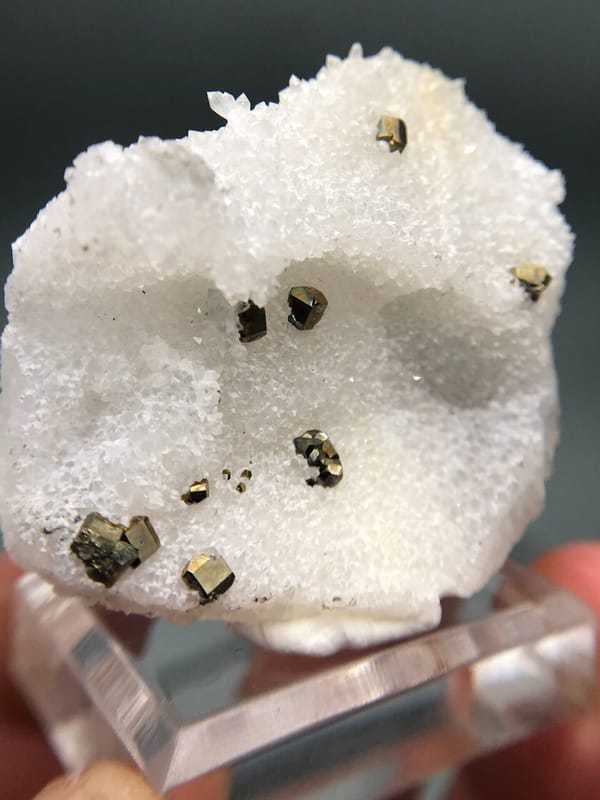 Pyrite from Fujian, China, individual mineral specimen view 4