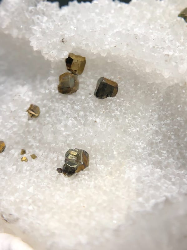 Pyrite from Fujian, China, individual mineral specimen view 6