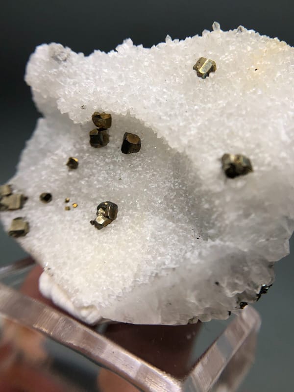 Pyrite from Fujian, China, individual mineral specimen view 7