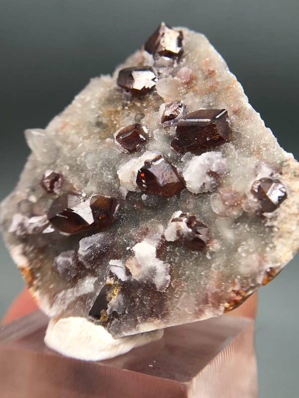 Sphalerite from Shuikoushan, Hunan, China, individual mineral specimen view 2