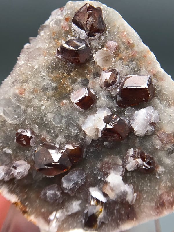 Sphalerite from Shuikoushan, Hunan, China, individual mineral specimen view 3