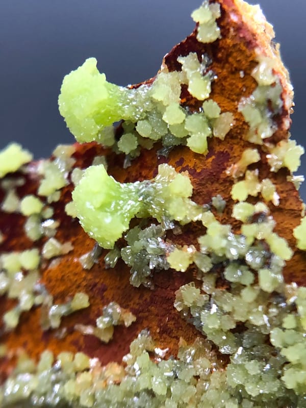 Pyromorphite from Guangxi, China, individual mineral specimen view 5