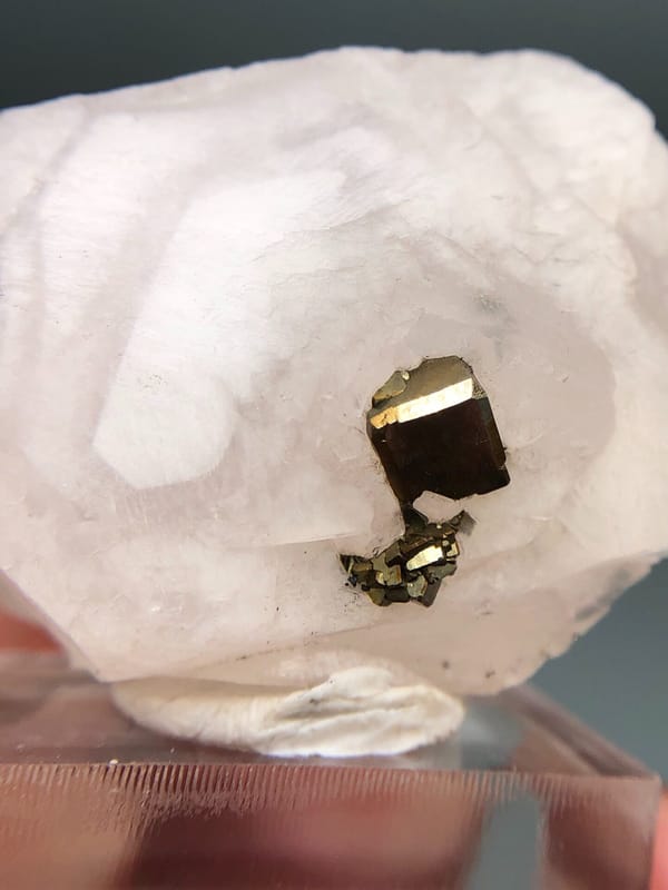 Pyrite from Sanming, Fujian, China, individual mineral specimen view 5