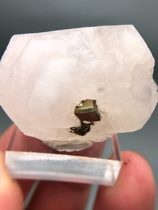 Pyrite from Sanming, Fujian, China, individual mineral specimen view 7