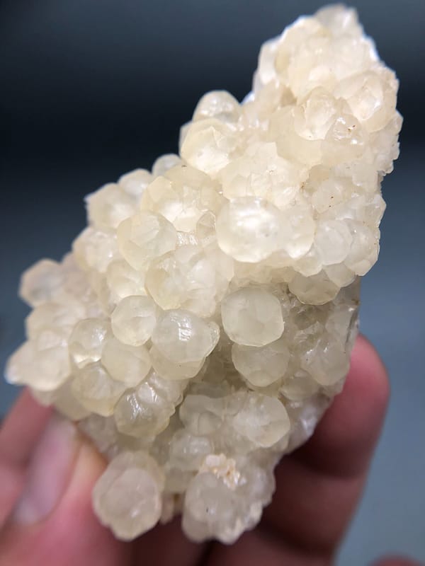 Calcite from Guizhou, China, individual mineral specimen view 2