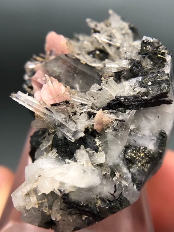Rhodochrosite from Guangxi, China, individual mineral specimen view 5