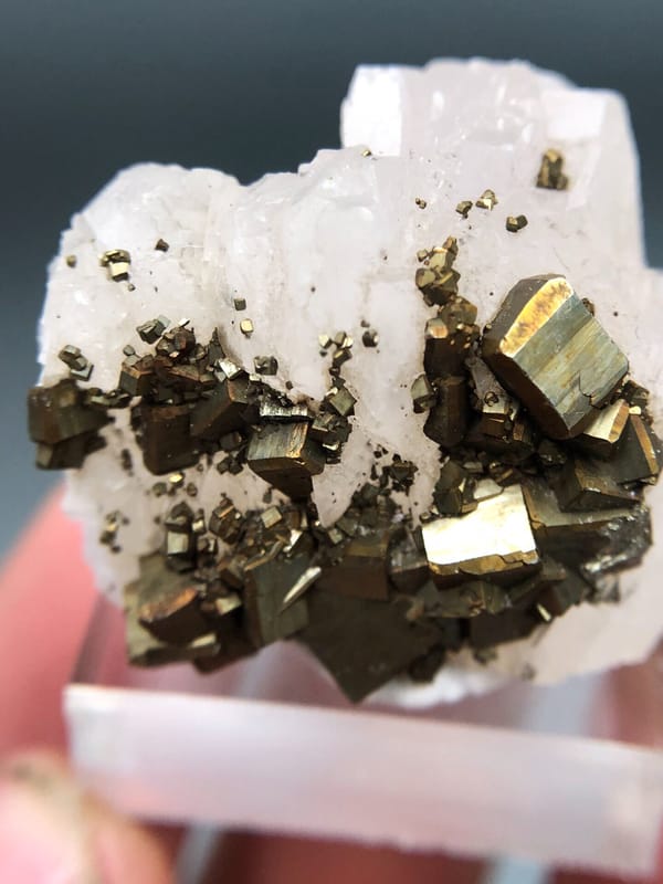 Pyrite from Sanming, Fujian, China, individual mineral specimen view 5