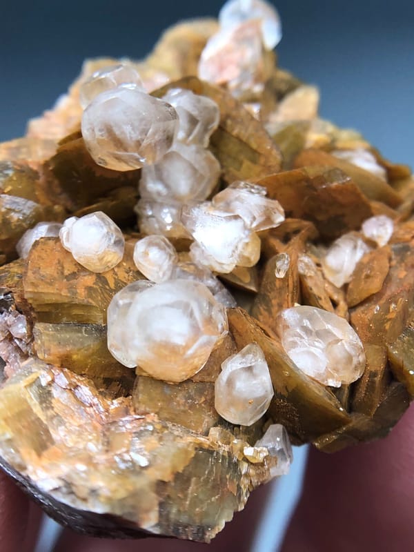 Siderite from Guizhou, China, individual mineral specimen view 2