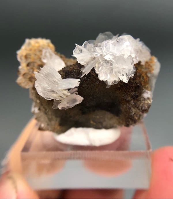 Hydrozincite from Fujian, China, individual mineral specimen view 1