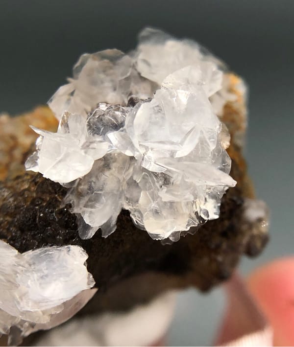 Hydrozincite from Fujian, China, individual mineral specimen view 2