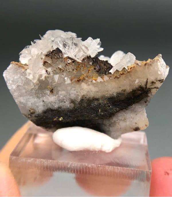 Hydrozincite from Fujian, China, individual mineral specimen view 8