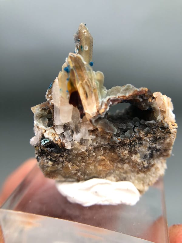 Hemimorphite from Yunnan, China, individual mineral specimen view 7