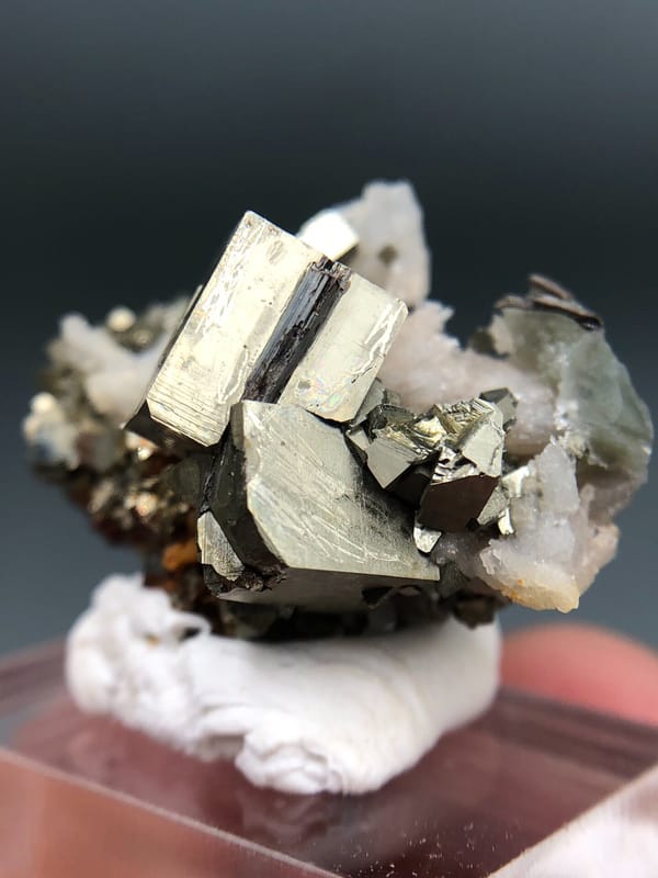 Stibnite from Shangbao Mine, Leiyang, Hunan, China, individual mineral specimen view 1