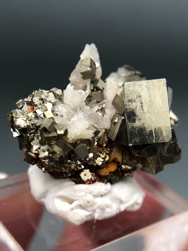 Stibnite from Shangbao Mine, Leiyang, Hunan, China, individual mineral specimen view 2