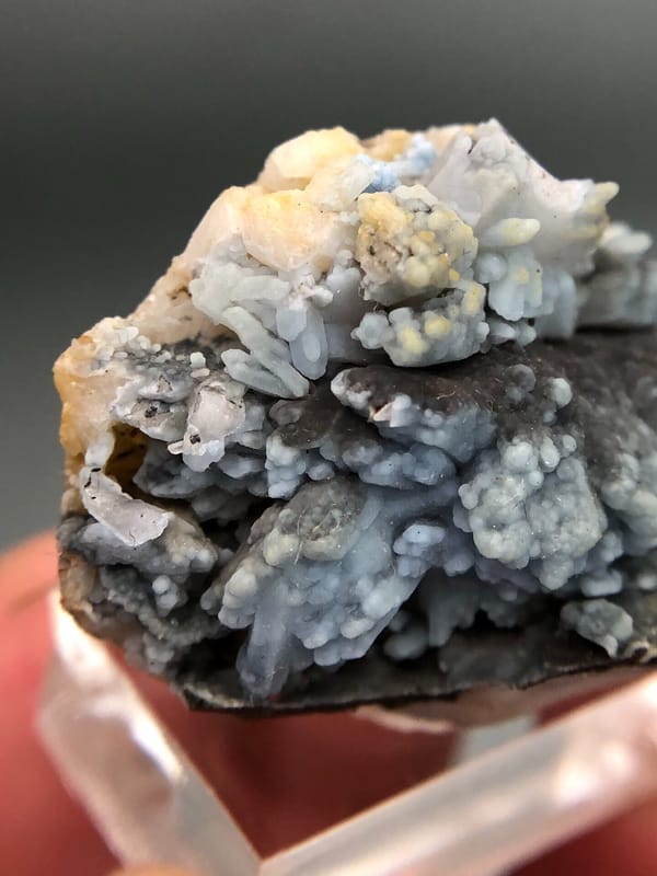 Plumbogummite from Guangxi, China, individual mineral specimen view 4