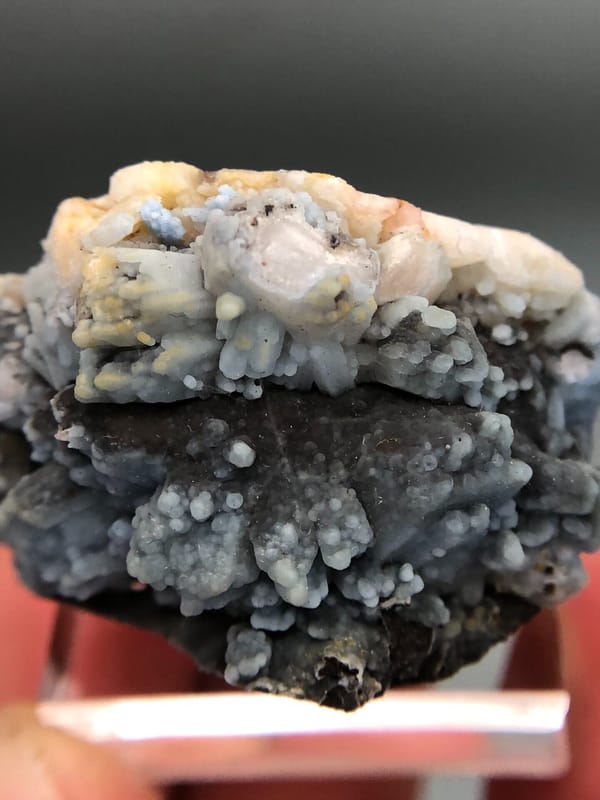 Plumbogummite from Guangxi, China, individual mineral specimen view 5