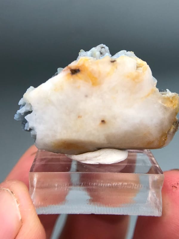 Plumbogummite from Guangxi, China, individual mineral specimen view 8