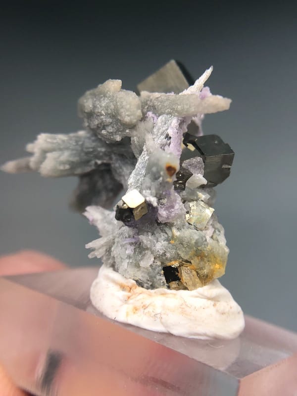 Quartz from Shangbao Mine, Leiyang, Hunan, China, individual mineral specimen view 4
