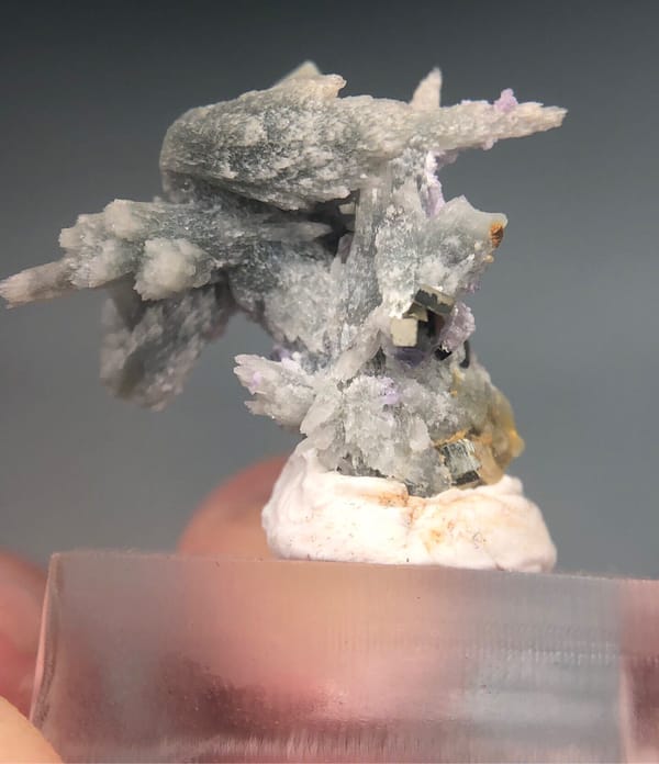 Quartz from Shangbao Mine, Leiyang, Hunan, China, individual mineral specimen view 5