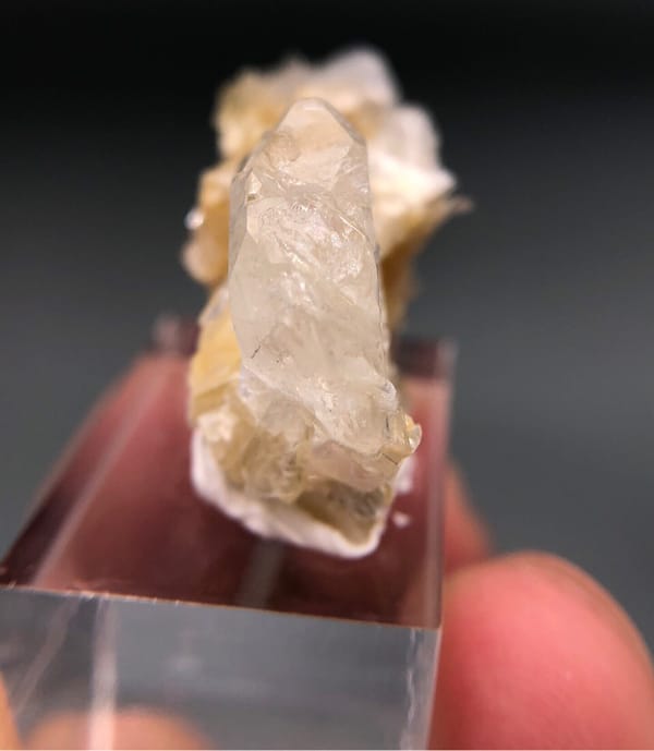 Aquamarine from Xuebaoding, Pingwu Co., Sichuan, China, individual mineral specimen view 6
