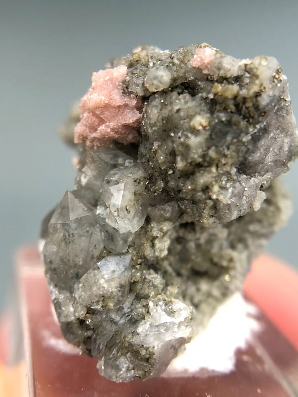 Unverified calcium manganese silicate from Daye, Hubei, China, individual mineral specimen view 6