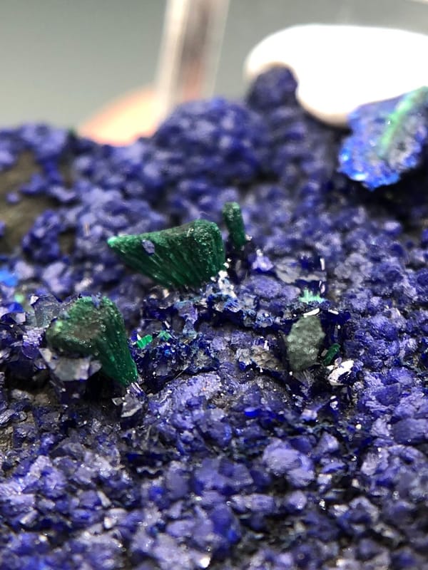 Malachite from Anhui, China, individual mineral specimen view 5