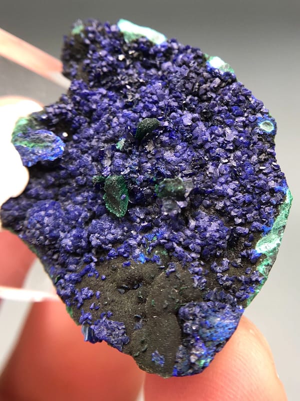Malachite from Anhui, China, individual mineral specimen view 7