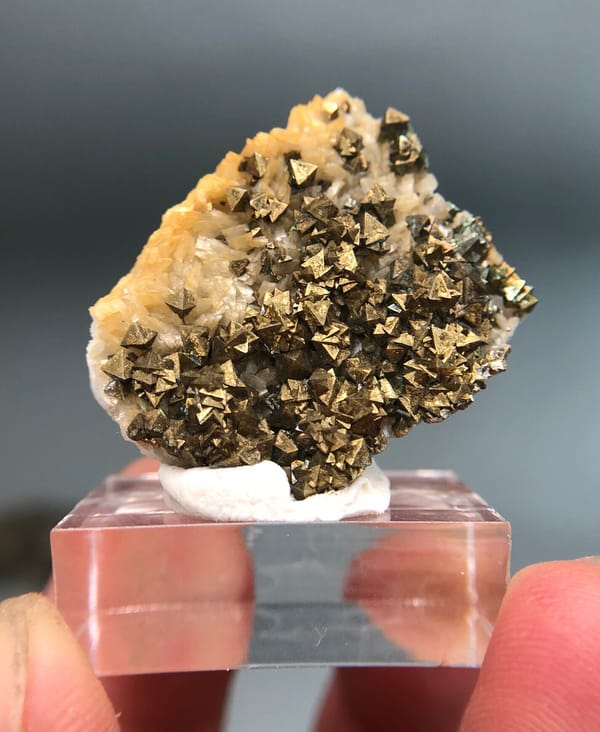 Pyrite from Hubei, China, individual mineral specimen view 1