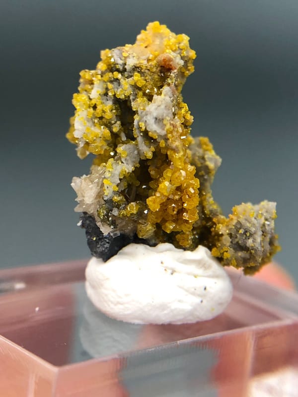 Mimetite from Guangdong, China, individual mineral specimen view 4