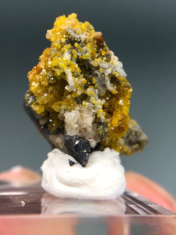 Mimetite from Guangdong, China, individual mineral specimen view 5