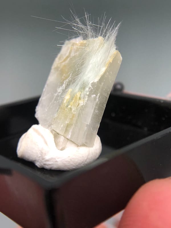 Actinolite from Pakistan, individual mineral specimen view 3