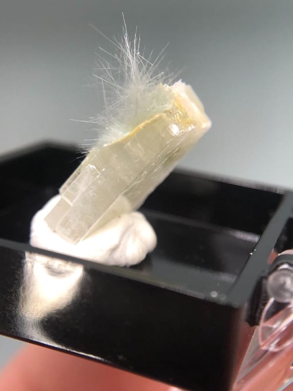 Actinolite from Pakistan, individual mineral specimen view 4
