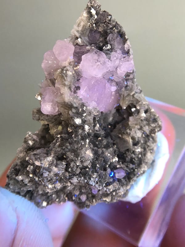 Apatite from Xuebaoding, Pingwu Co., Sichuan, China, individual mineral specimen view 2