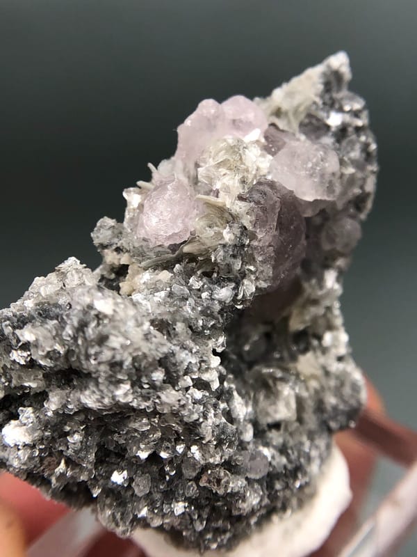 Apatite from Xuebaoding, Pingwu Co., Sichuan, China, individual mineral specimen view 4