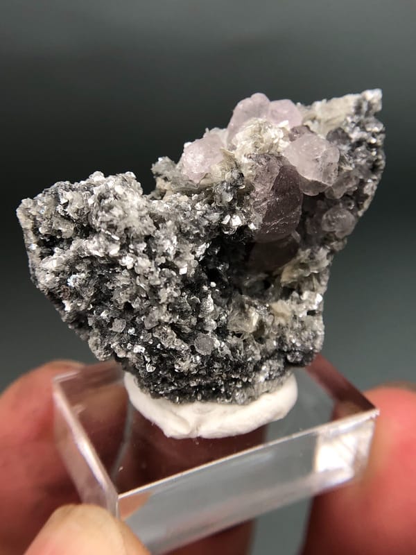 Apatite from Xuebaoding, Pingwu Co., Sichuan, China, individual mineral specimen view 5